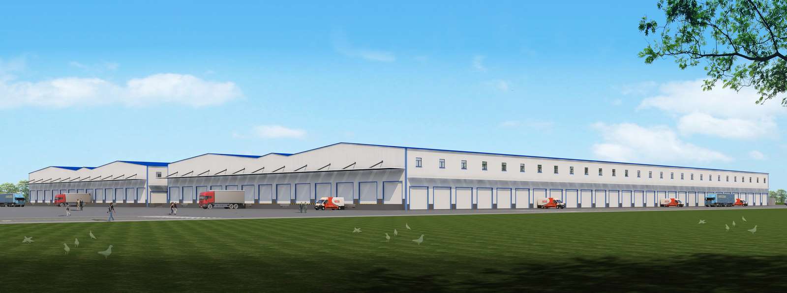 科技强企 打造综合性物流园区——河北华辰聚联贸易有限公司发展综述 科技强企 打造综合性物流园区——河北华辰聚联贸易有限公司发展综述